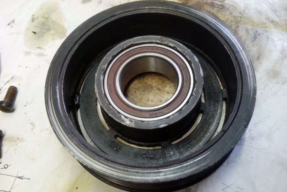 Шкив привода компрессора