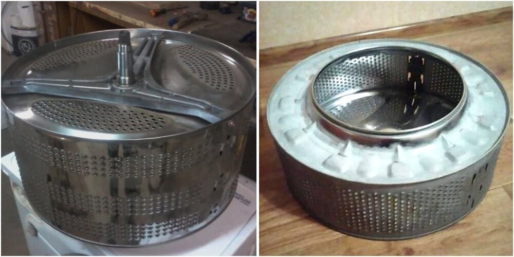 Фото: Широкий и узкий барабан стиральной машины