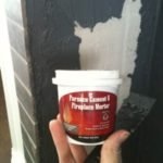 Используйте специальную шпатлевку