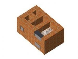 каркасные отопительные и кухонные плиты