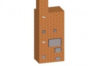 внешнее обрамление кухонных отопительных и варочных печей 24