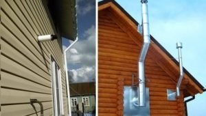 Коаксиальная дымовая труба для газовых котлов: монтаж, схемы, размеры и наклон