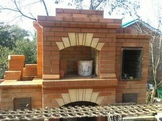 Пример конструкции барбекю
