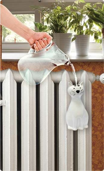 радиаторы осушают воздух