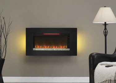 Разбираемся, как выбрать настенный электрокамин с эффектом живого огня. Варианты моделей для квартиры, для дома, для дачи. Существующие виды, их ха...