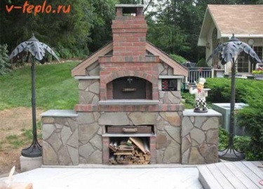 Как самостоятельно сделать уличную печь у себя на даче