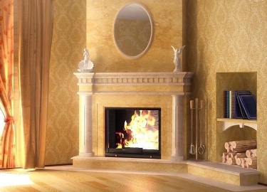 Как должны выглядеть камины в классическом стиле, варианты отделки, гармоничное дополнение интерьера.