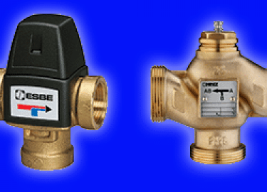 Принцип действия и разновидности термостатических трехходовых клапанов, необходимость их установки в системах отопления частного дома. Расчет пропу...