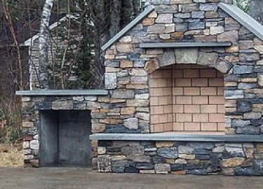 Как сделать своими руками садовый уличный камин из кирпича: фото каминопечей и видео инструкция по сборке | Интернет-журнал о стройке «Строй Дом!» ...