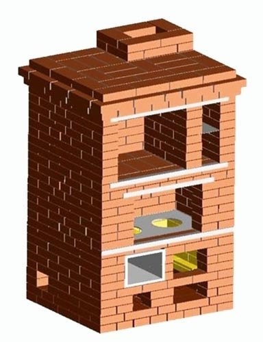 Шведская дровяная плита с духовкой