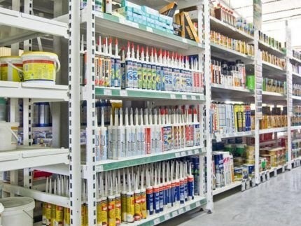 Приобретение герметика
