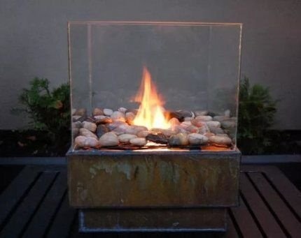 Оранжевое пламя
