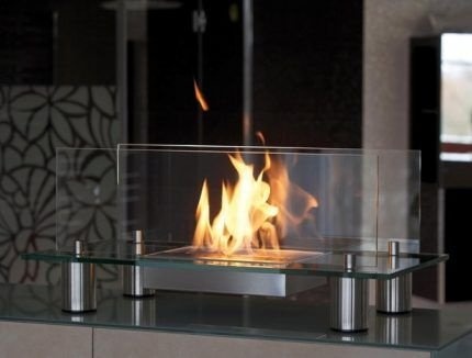 Напольная версия биокамина
