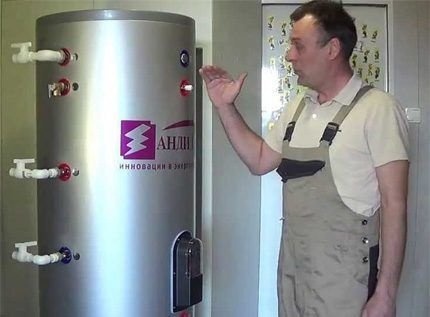 Подключение косвенного водонагревателя