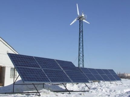 Солнечные батареи на севере
