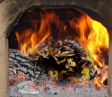 Горящий картофель
