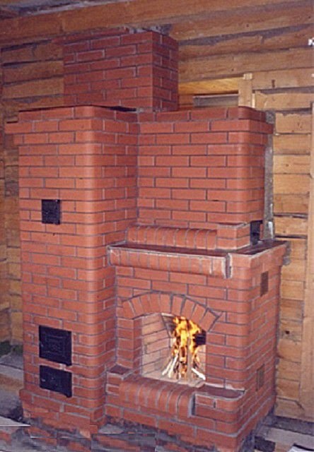 Достаточно компактная настенная плита
