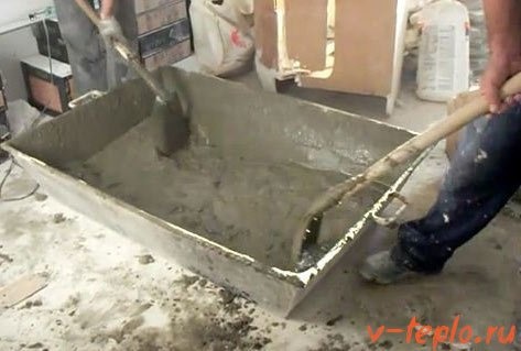 цементный раствор