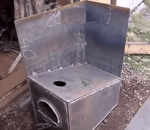 Придать форму резервуару для воды
