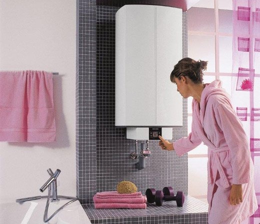 Пример установки бойлера