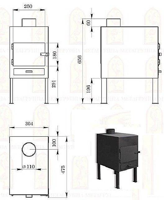 Плита своими руками из металла - 100 фото и видео строительства кухонных конструкций