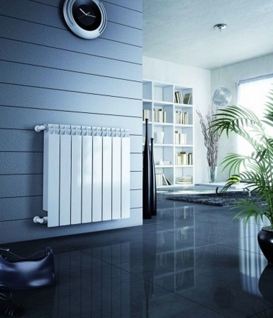 Алюминиевые радиаторы больше подходят для индивидуальных систем отопления
