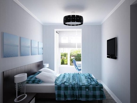 4 Советы по установке телевизора в спальне