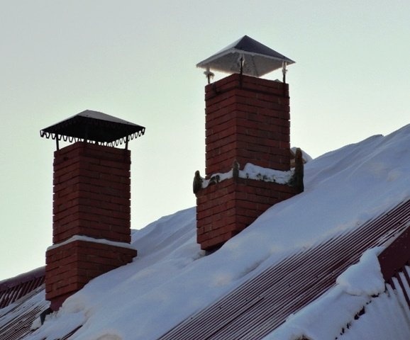 Одно- и четырехсторонние флюгера для дымоходов