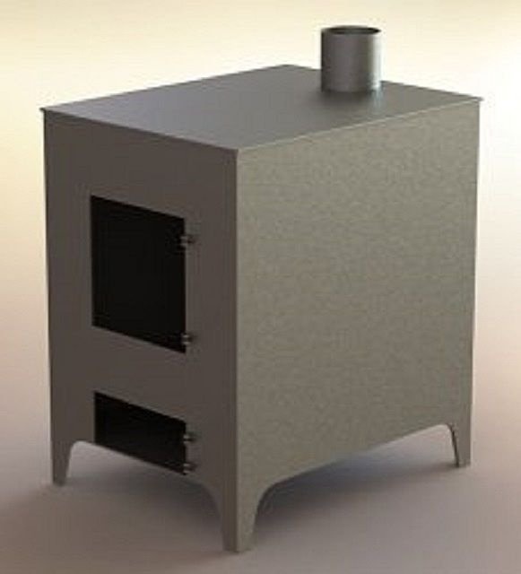 Монтаж осуществляется поочередно - сварка и кирпичная кладка
