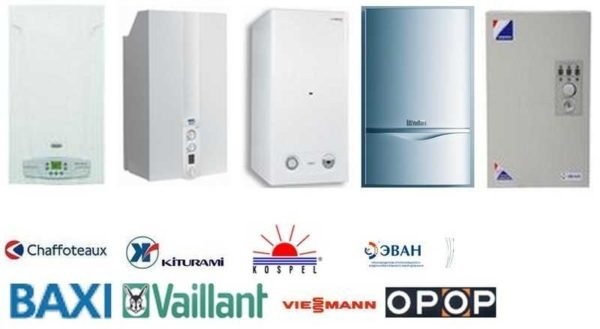 Существуют десятки производителей двухконтурных газовых котлов.