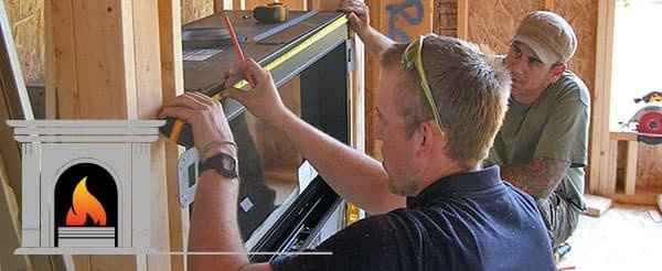 Выезд специалиста для установки камина на участке