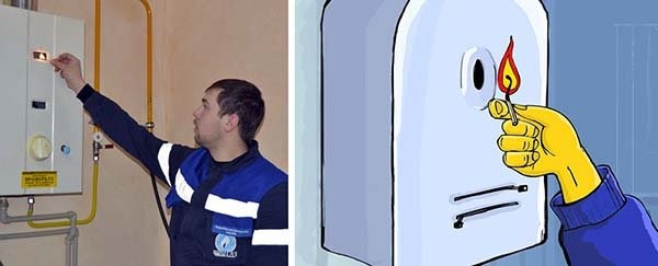 Проверка тяги в дымоходе с помощью спички