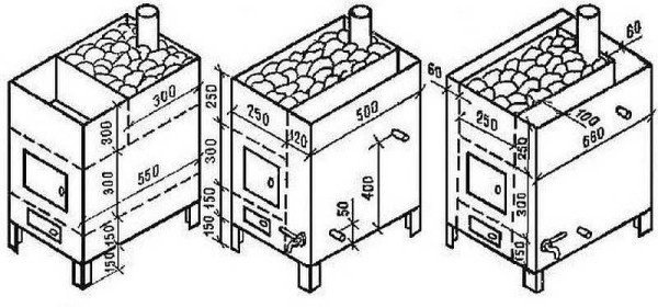 Самодельная банная плита
