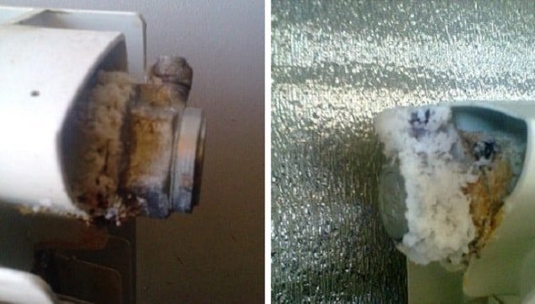 Взаимодействие минерального теплоносителя с воздухом