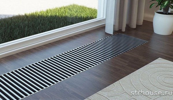 Конвектор для напольного отопления