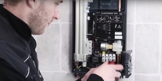 Подключение к источнику питания