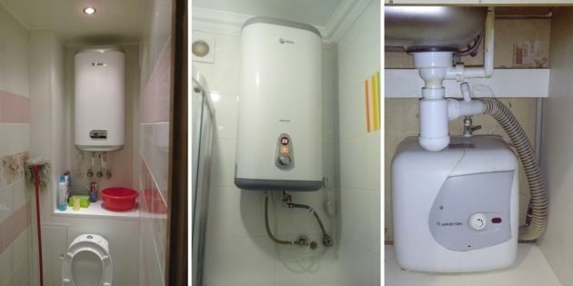 Как выбрать место для установки водонагревателя