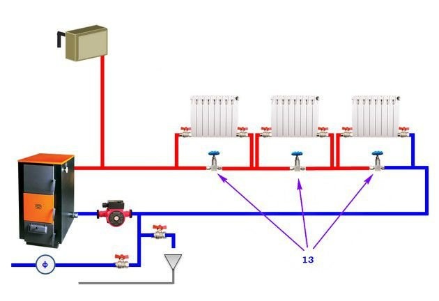 Д. Балансировочные клапаны устанавливаются на байпасах
