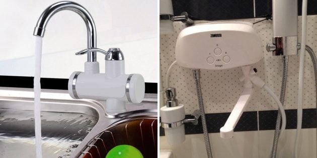 Выберите место для установки водонагревателя.