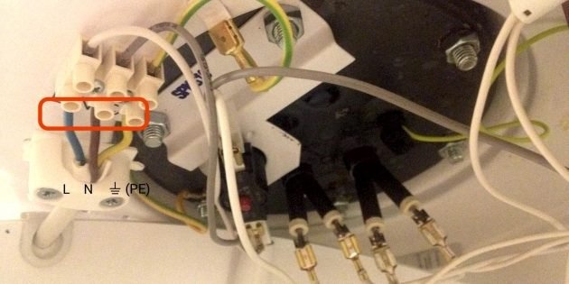 Подключение к электросети