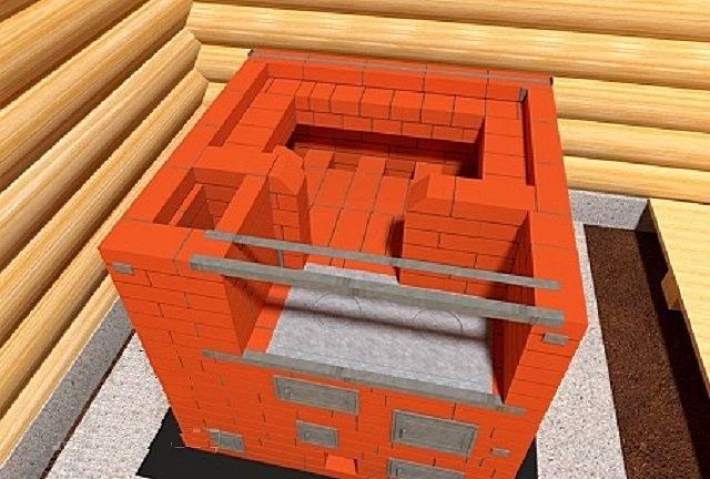 Ряд 17: После кладки - несколько операций на металлических конструкциях
