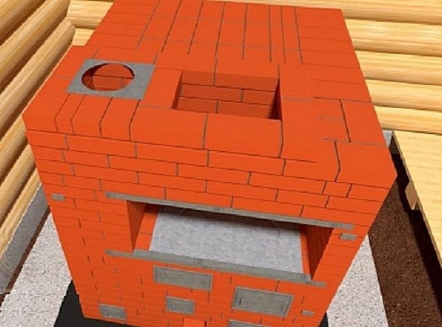 22-й ряд: Установка металлической панели с круглым отверстием
