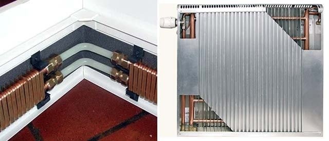 Медные отопительные конвекторы