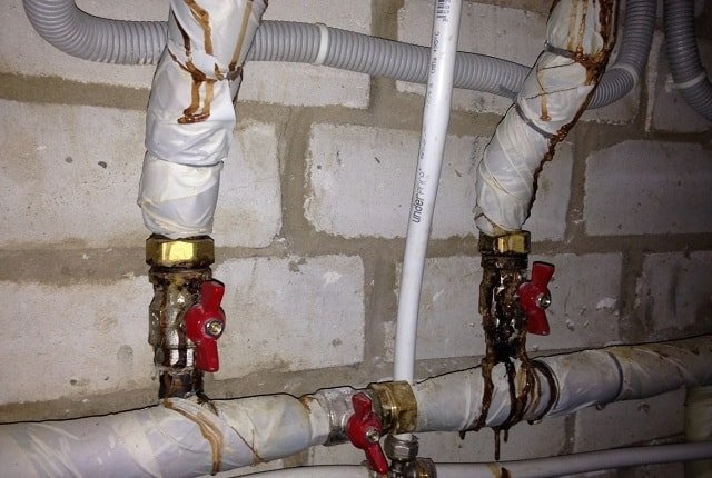 Утечка перегретого антифриза