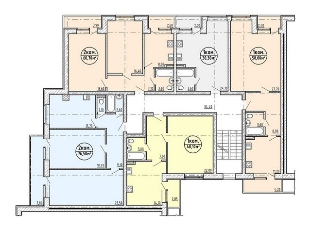 Планировка квартир и помещений в них может значительно отличаться, что влияет на количество необходимого тепла. Эту проблему легче решить с помощью автономной системы отопления.
