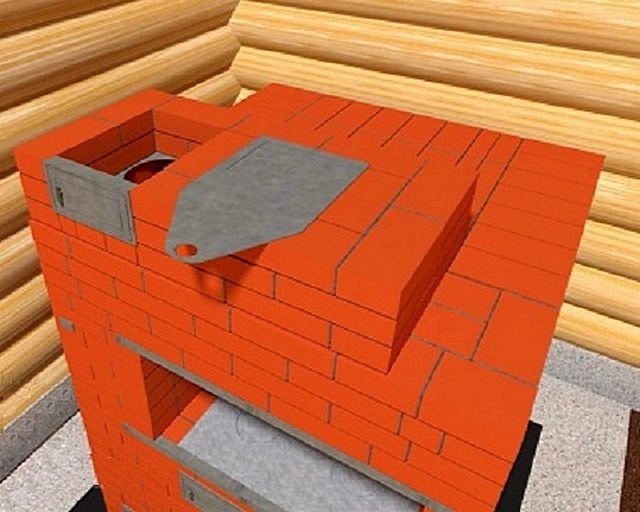 24-й ряд: установка регулировочной заслонки
