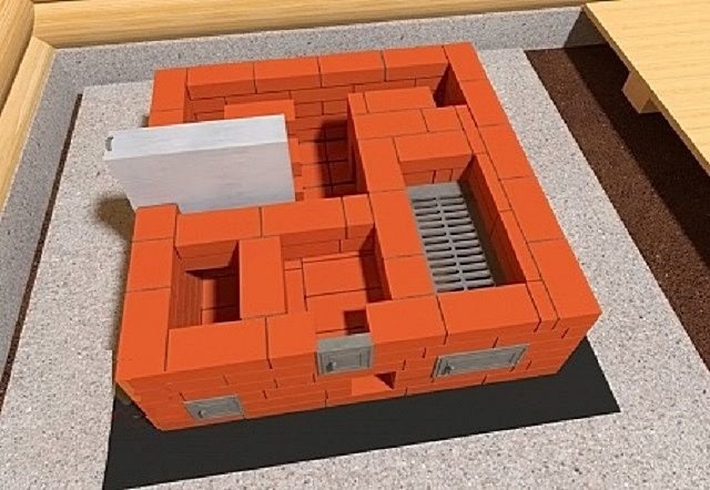 Установлен резервуар для воды.
