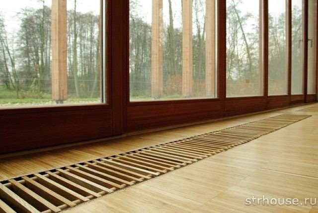 Конвектор для напольного отопления