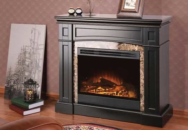 Электрический камин в домашних условиях