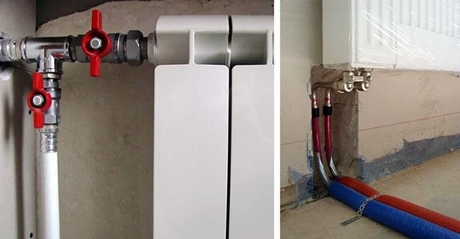 Боковое и нижнее подключение водонагревателя